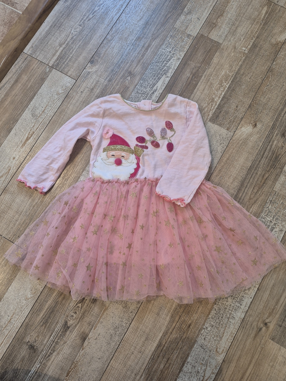 Mudpie Santa Tulle Holiday Dress